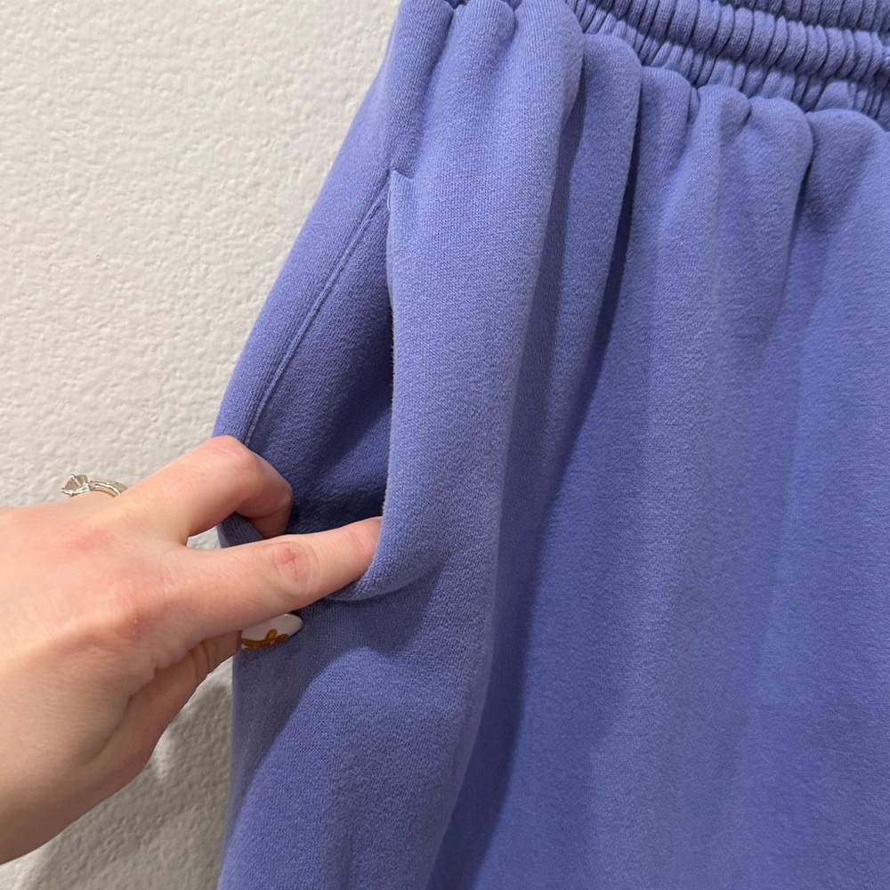 White Fox Project 5 Drawstring Sweatpants In Grap… - image 4